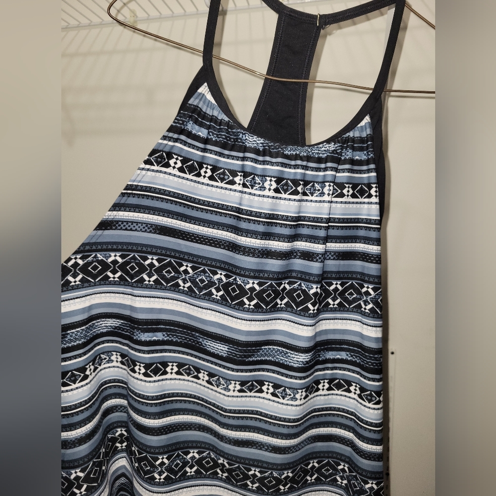 Brand new top with built in bra size large